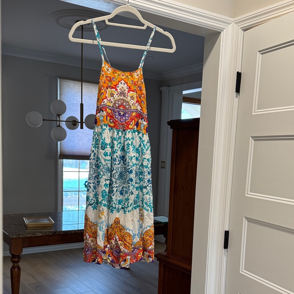 Johnny Was xs, Bohemian Sleeveless Maxi Dress
